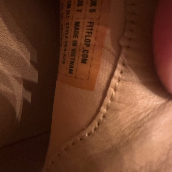 FitFlop Pilar Leather Platform Loafers 7 - Picture 7 of 7